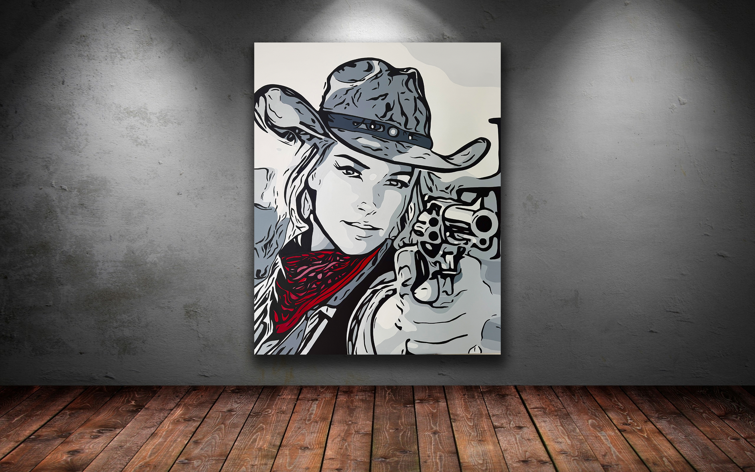 self portrait cowgirl